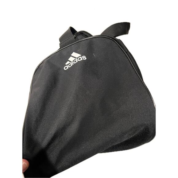 Adidas Defender Small 16"x10"x8" Black Duffel Gym Bag - Picture 5 of 6